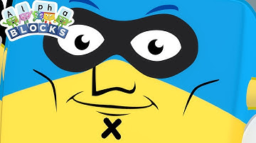 Exciting adventures with X! | Learn to Read | @officialalphablocks