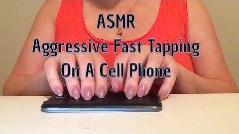 ASMR Fast Aggressive Tapping On A Cell Phone(No Talking After Intro)