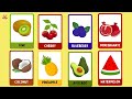 Learn Fruits Name and Colour 🍎🍏