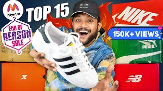 Myntra End Of Reason Sale: 15 Best NIKE ADIDAS PUMA Shoes/Sneakers For Men  70% Off | ONE CHANCE - YouTube