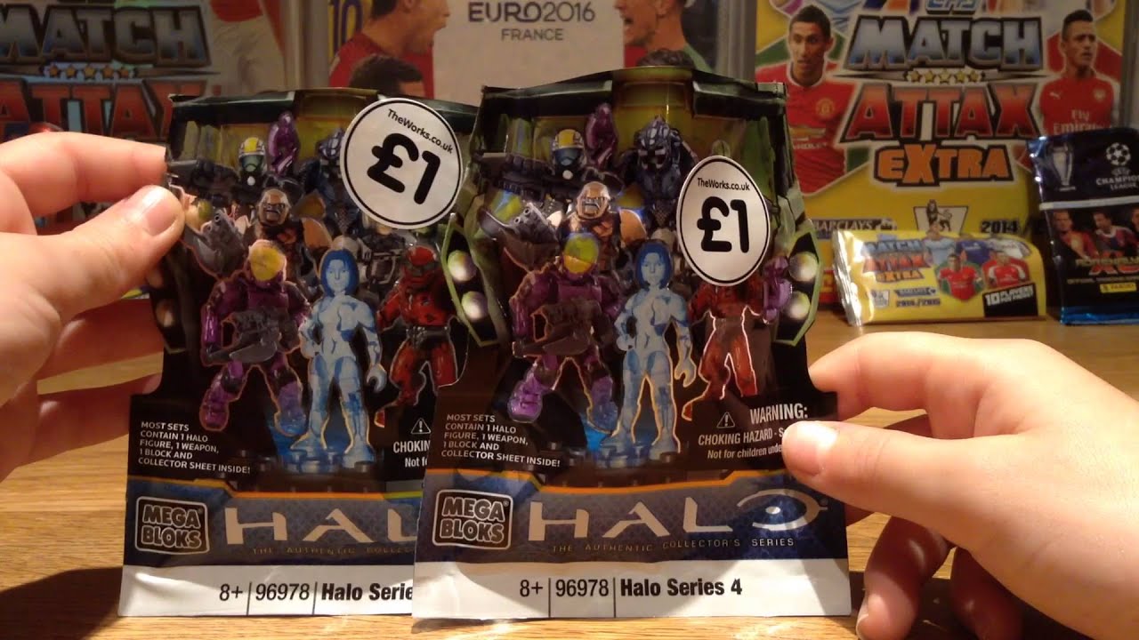Series 4 The Authentic Halo Blind Bag Opening - YouTube