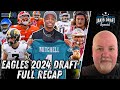 Philadelphia eagles full 2024 nfl draft recap  john mcmullen breaks down eagles 2024 draft