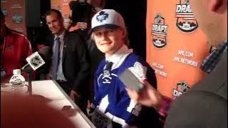 Maple Leafs Future Star William Nylander at the 2014 NHL Draft