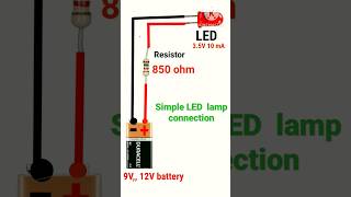 Simple Led Lamp Connection