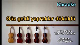 Yine Yol Göründü Gurbete Karaoke Resimi