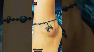 Anklet tattoo by G17 tattoo studio saharanpur #g17tattoos #g17tattoostudio #besttattoos