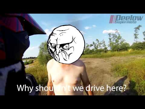 Angry Dutch People // Pit Bike Action around lake