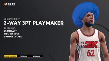 HOW to MAKE the BEST 2 WAY 3PT PLAYMAKER on NBA 2K21 NEXT GEN!