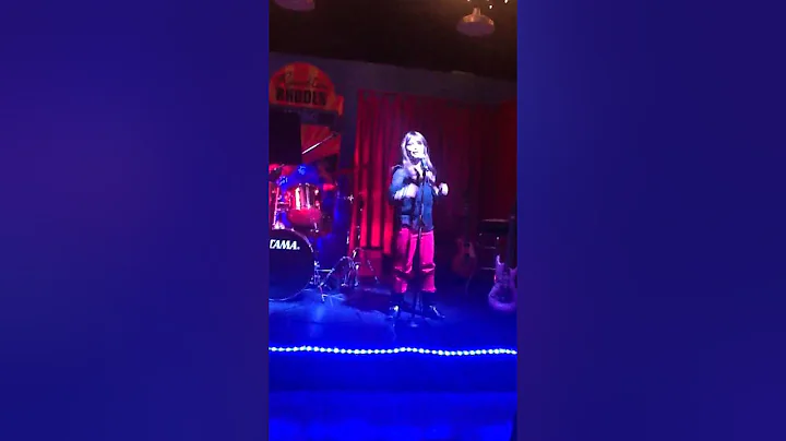 Rachael Barnett singing hit me with your best shot