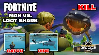 Fortnite: Man vs Loot Shark: Find, Catch, Ride and Kill | Chapter 2 Season 3
In this video Im showing you how to find, catch, ride and kill a loot shark in Fortnite Chapter 2, Season 3, in what turned out to be an epic battle across land and sea to finally kill the beast!
Riding a loot shark completes a challenge to get you some much-needed XP, but killing a loot shark gives you at least a purple weapon, so killing it is certainly worthwhile!
Watch this video to see Man vs Loot Shark, a mini Fortnite video with music and no commentary.
#Fortnite #FortniteLootShark #FortniteShark Fortnite: Man vs Loot Shark: Find, Catch, Ride and Kill | Chapter 2 Season 3