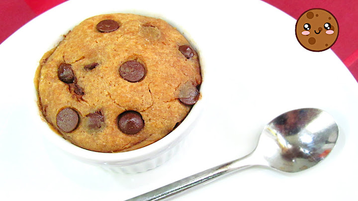 Galleta Chocolate Chip en 1 Minuto!! | Microondas