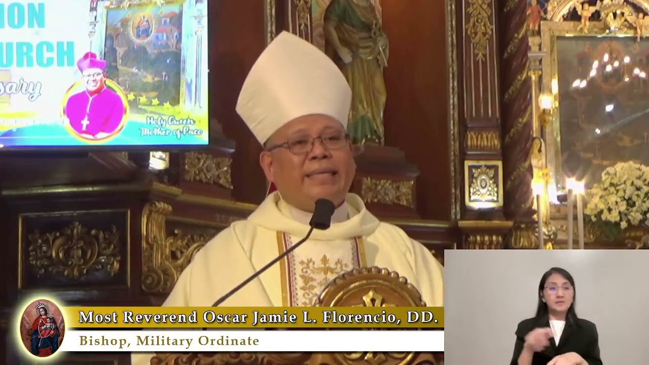 Ika-9 na Taong Anibersaryo ng Pagtatalaga ng Simbahan  Homiliya ni Most Rev Oscar Jaime L. Florencio