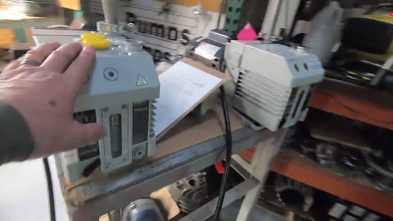 Leybold Vacuum Pump Rebuild ep1