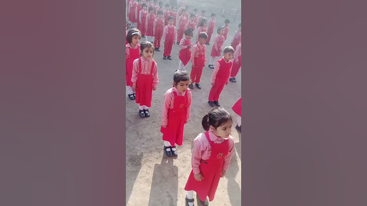 The Educator School Fatima Campus Satrah| National Anthem| Montessori Kids|Pakistan Favorite School