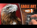 Airbrushing a Wedge Tailed Eagle | Part 1