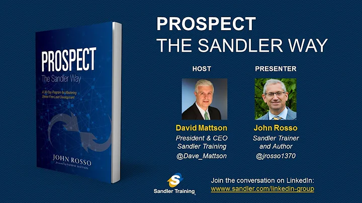 Prospect the Sandler Way Webinar