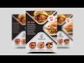 How to Create a Professional Flyer in Photoshop (Restaurant Flyer)
