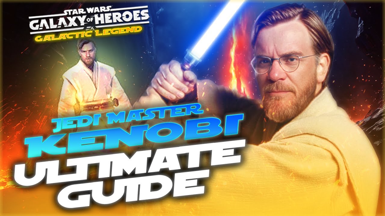 The Ultimate JEDI MASTER KENOBI (JMK) Farming Guide in Star Wars Galaxy of Heroes!