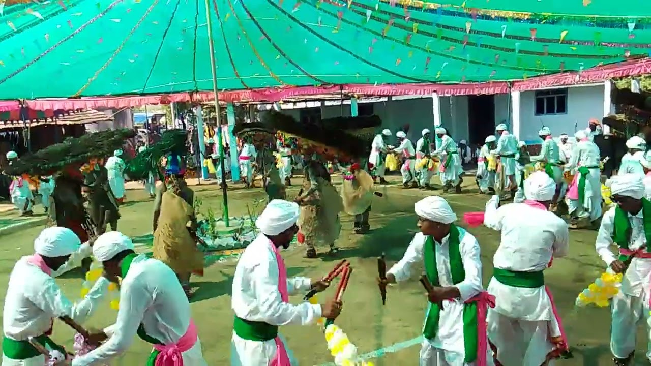 Gondi now video హీరాపూర్ j దండారి వేడుకలు