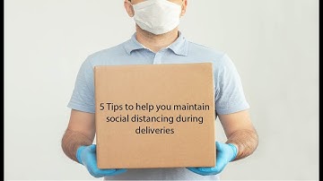 Maintaining Distance During Deliveries | bMobile Route Software | DSD Software for Distributors