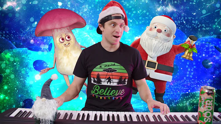 SANTA IS A MUSHROOM (music video) - Brent Pella