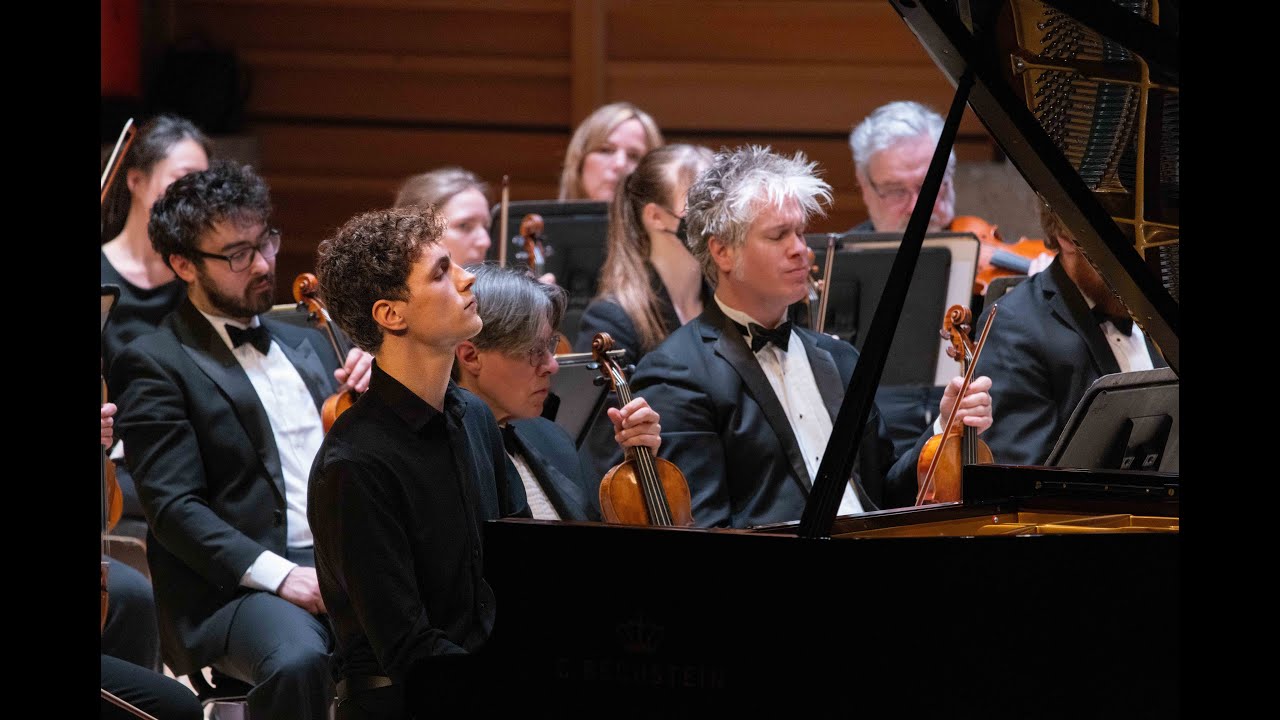 Nikolai Nesterov performs J. Brahms - Piano Concerto No. 1 in D minor ...