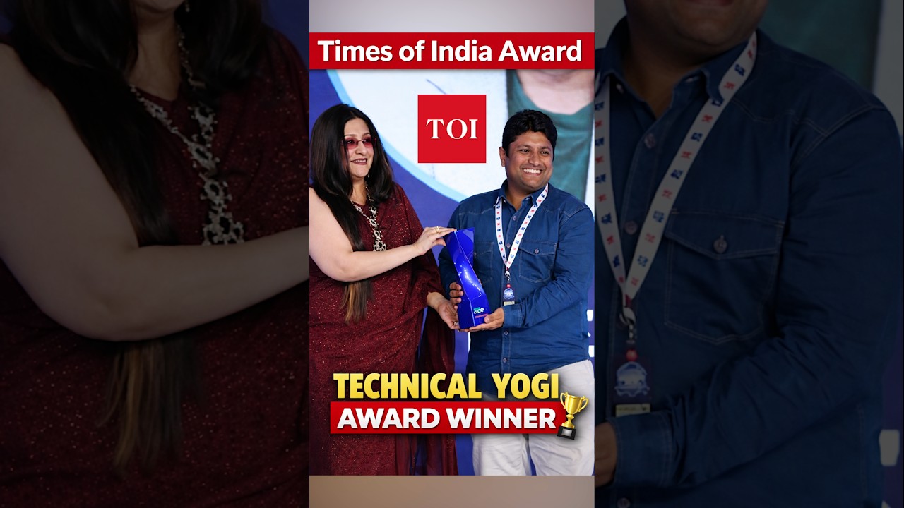 Times of India Award 🏆 | Big Achievement 😍