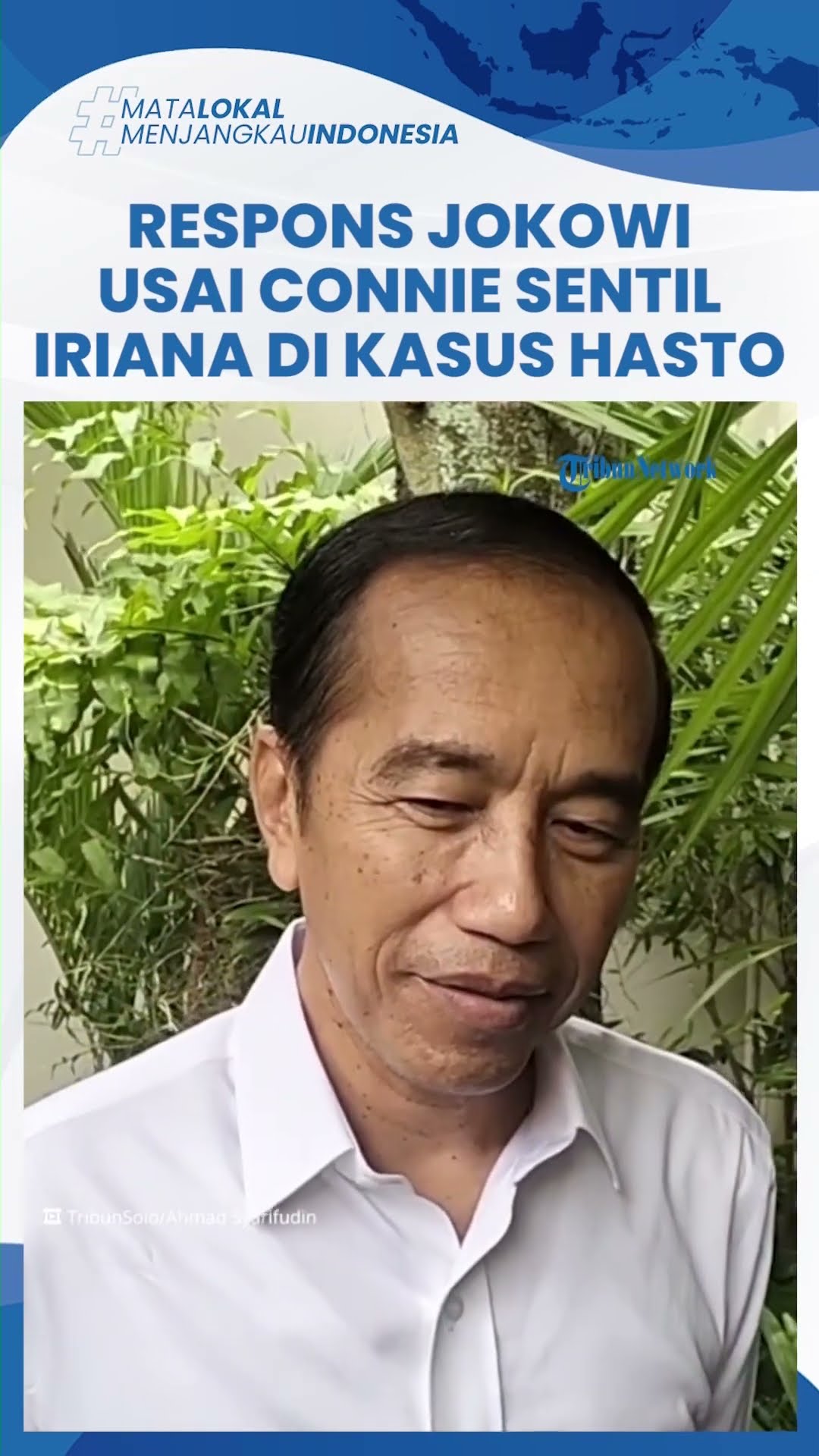 Momen Jokowi Tertawa dan Beri Sindiran Pedas seusai Connie Bakrie Peringatkan Iriana di Kasus Hasto