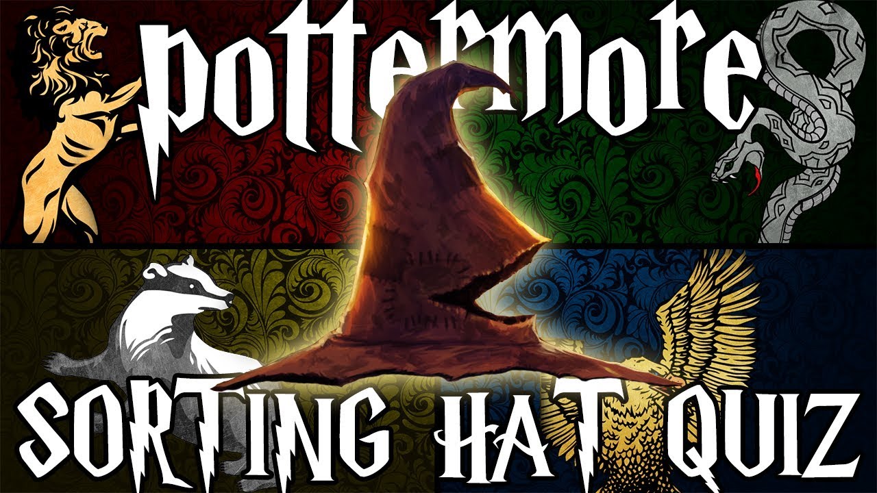 Pottermore Sorting Hat Quiz What House Do I Belong In? YouTube