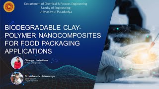 Biodegradable clay-polymer nanocomposites for food packaging applications | DCPE | UoP