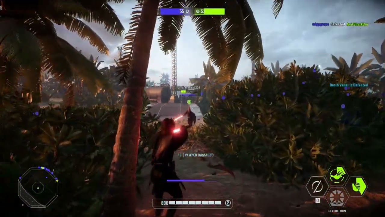 Lord Vader vs. Dooku (Kyber)