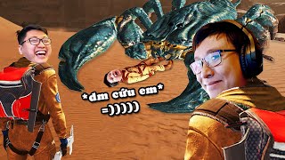 VŨ 3 TỶ NĂM MỚI TRỞ LẠI TEAM, VỪA VÀO ĐÃ BỊ BOSS BÒ CẠP CẮN TÝ OẲNG =))))) Chơi 6 người vui thật !!! screenshot 5