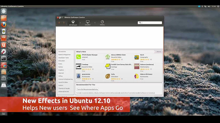 Ubuntu 12.10 Default Window Animations