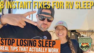 8 Instant Sleep Upgrades Every RVer Should Know