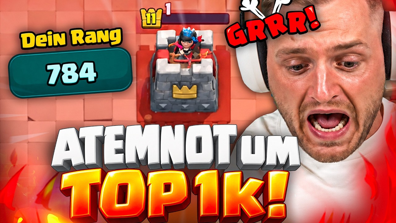🏆🥳SCHLIMMSTER Clash Royale STREAM ever! - Top 1000 in DUO Ranked mit Dominik gehittet!