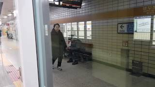 20180223 서울6호선 망원역 진입(봉화산행 열차) Korea Seoul metropolitan