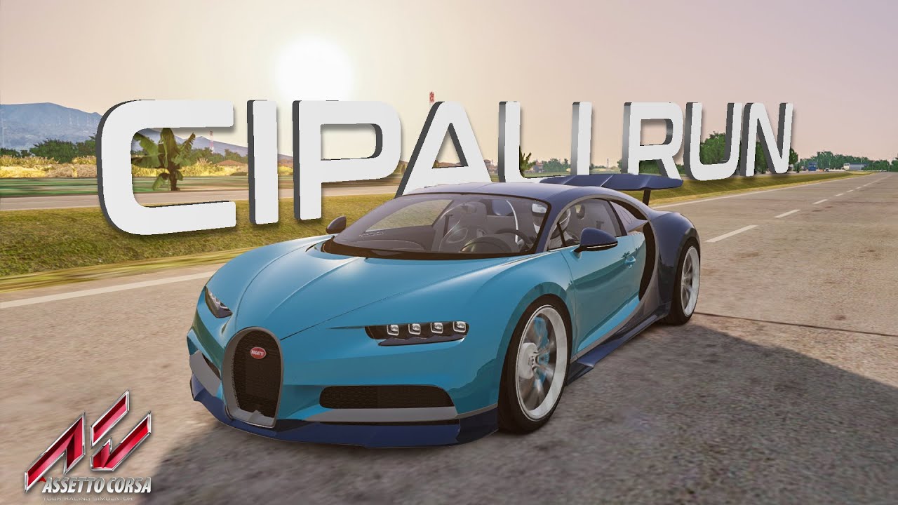 Bugatti chiron assetto corsa