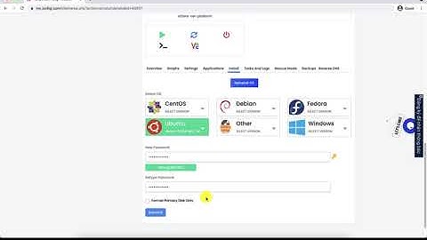 Hướng dẫn cài đặt lại hệ điều hành VPS KVM và SSD PRO