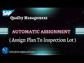 Automatic Specification Assignment for Inspection Type | MM01 | SAP S/4HANA Quality Management (QM)