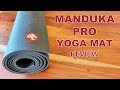 Revue du tapis de yoga manduka pro  6 mm dpaisseur  le meilleur et le plus durable tapis de yoga  tapis de yoga  cellules fermes
