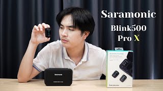 รีวิว : Saramonic Blink500 Pro X ไมค์ไร้สายรุ่นใหม่ บางลง พร้อมจอแบบ OLED