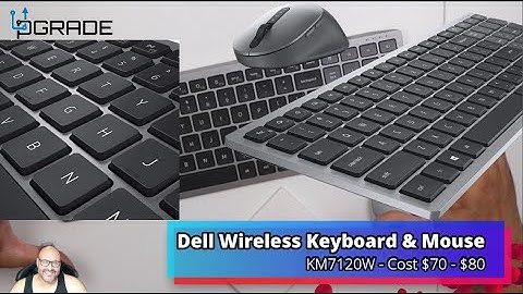Dell Wireless Keyboard & Mouse KM7120W