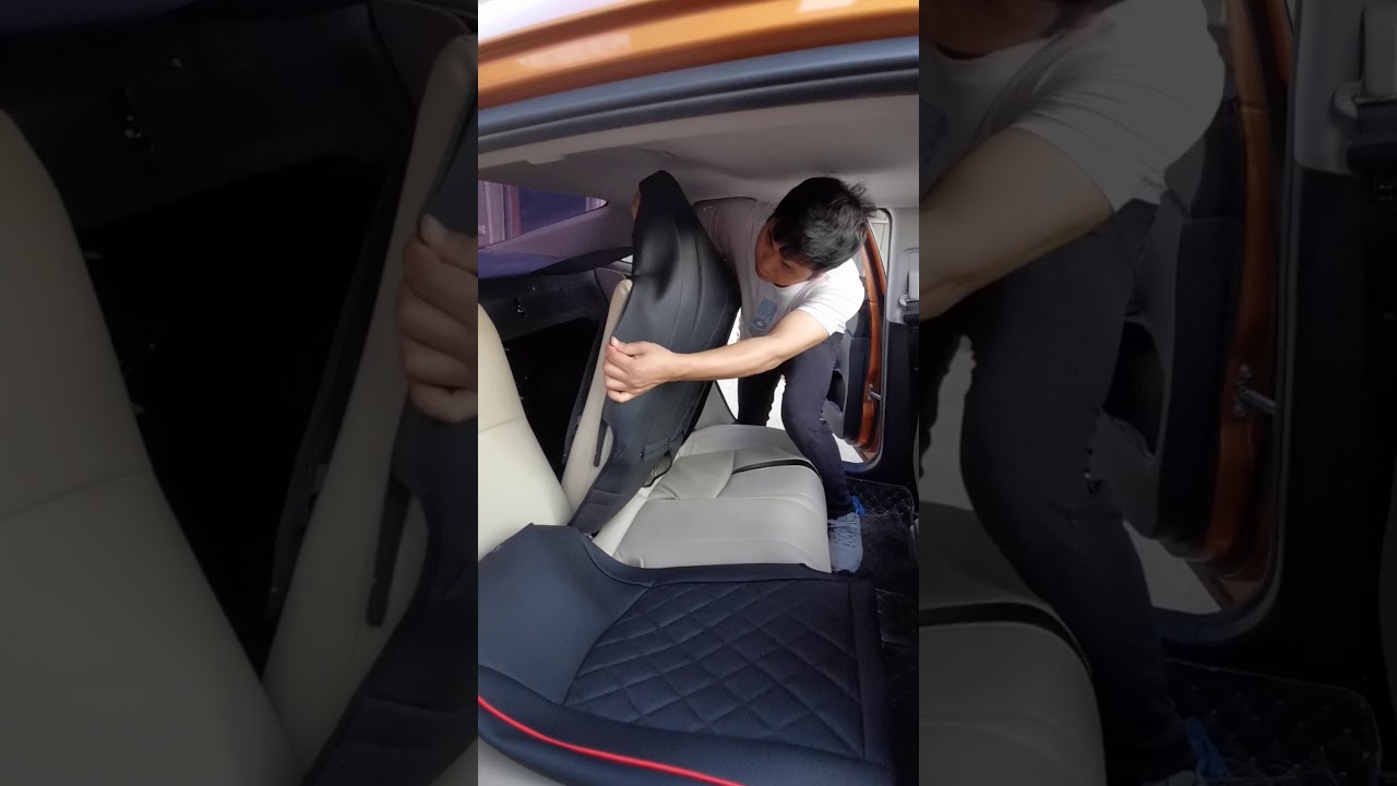 Honda CIVIC seat cover installation video