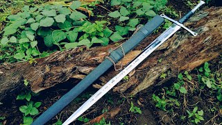 Forging a Narsil inspired Long Sword. (Fantasy weapon build )