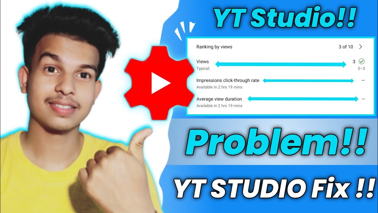 Impressions Click Through Rate Youtube | YT Studio Fix !! - YouTube