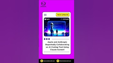 😱👉Apple and Anthropic Reportedly Collaborating on AI Coding Tool #apple #partnership #anthropic