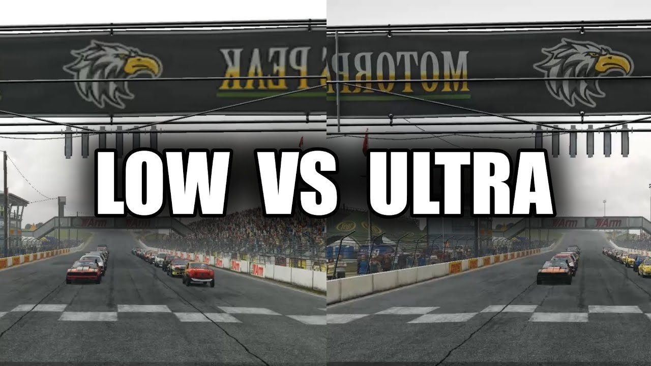 Wreckfest - LOW vs ULTRA Graphics Settings Test