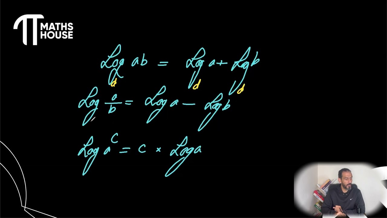 حل مشكلة  درس الـــ |LOGARITHMS FUNCTION | لطلاب EmSAT
