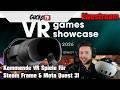 Kommende VR Spiele für Steam Frame &amp; Meta Quest 3! 😲🎮 Showcase 2026 🔴 Trailer &amp; Gameplay Livestream