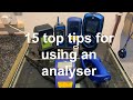 15 TOP TIPS WHEN USING A FLUE GAS ANALYSER. gas tutorial for trainee and qualified gas engineer.